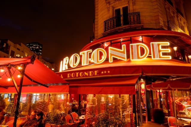 El barrio de Montparnasse - Café de la Rotonde